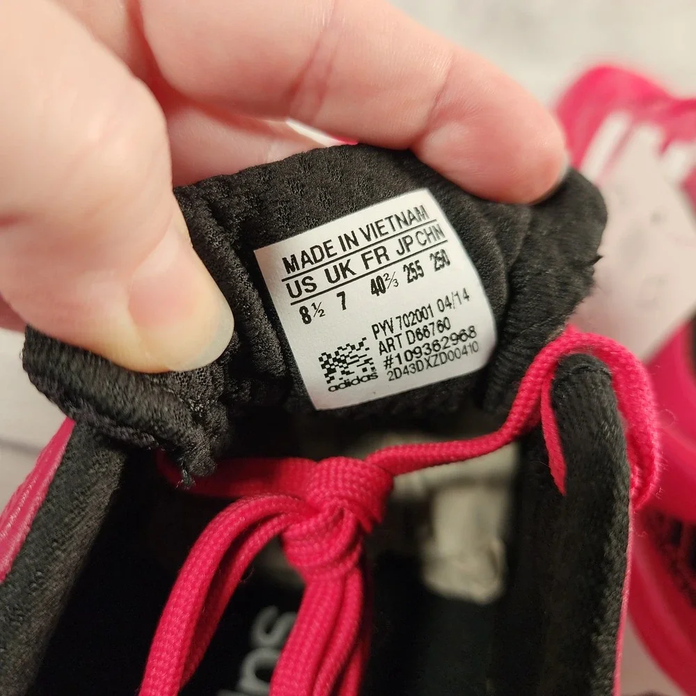 Adidas Supernova Sequence 6 Womens Pink Running Shoes D66760 Size 8.5 NEW